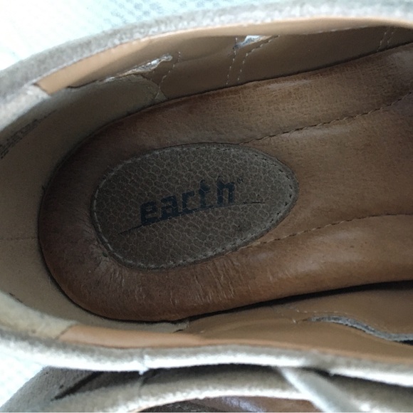 EARTH | Plover leather sandals in taupe - Picture 4 of 11